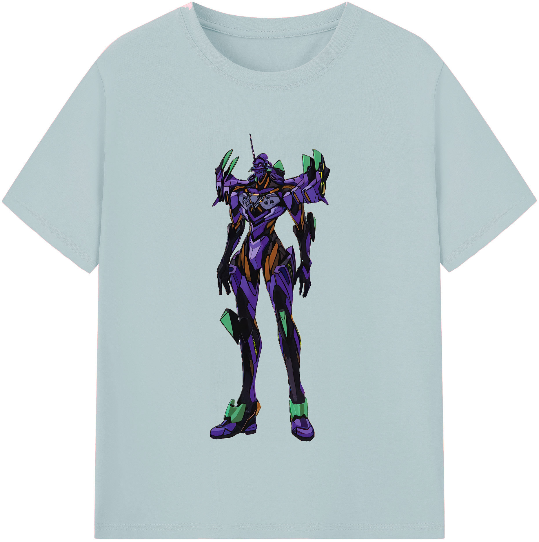 （画像用） EVA 新世紀エヴァンゲリオン 綿100％半袖Tシャツ（フロントプリント）